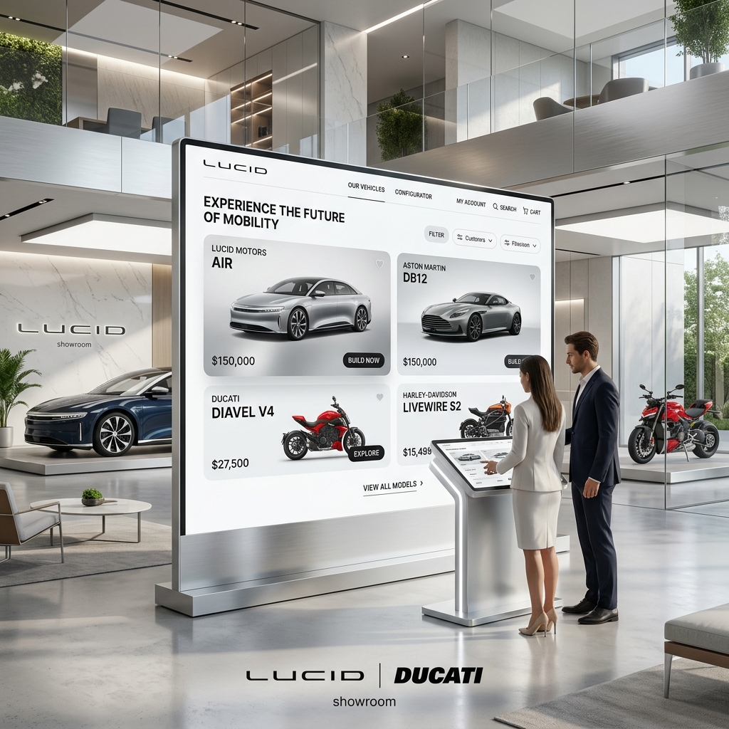 Showroom Interface